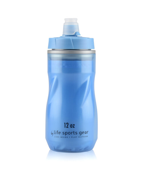 Insulated Water Bottle 12 oz Blue 1