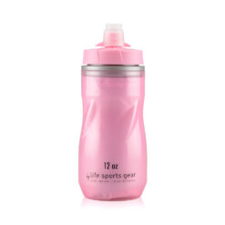Insulated Water Bottle 12 oz Pink