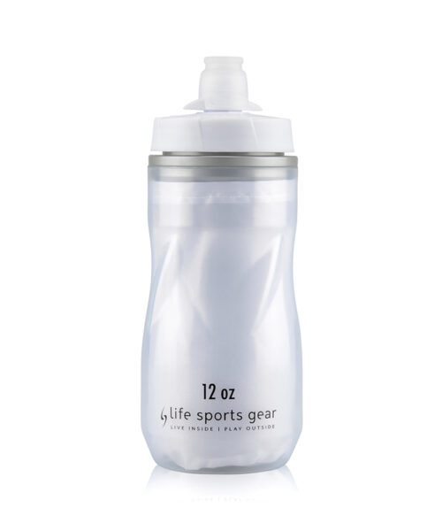 Insulated Water Bottle | 12 oz | White