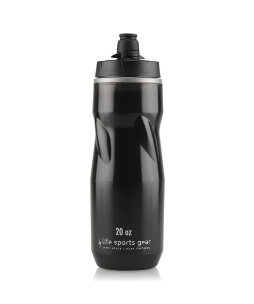 Insulated Water Bottle | 20 oz | Black