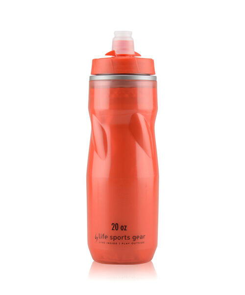 Insulated Water Bottle 20 oz Red