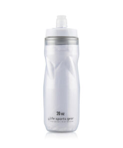 Insulated Water Bottle 12 oz White