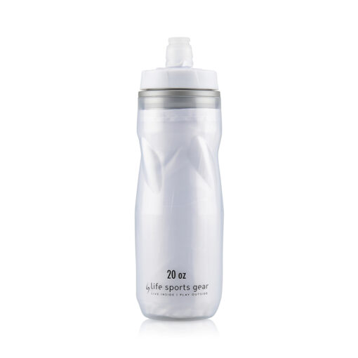 Insulated Water Bottle 12 oz White